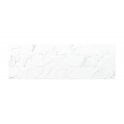 Calacata White Square Decor 30cm x 90cm Rectified Wall Tile