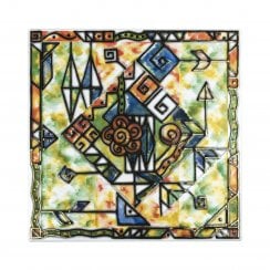 Heckstream Caleidos 30cm x 30cm Plaque Tile