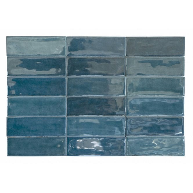 Calpe Blue 5cm x 15cm Wall Tile