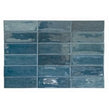 Calpe Blue 5cm x 15cm Wall Tile