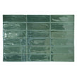 Calpe Green 5cm x 15cm Wall Tile