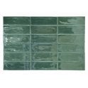 Calpe Green 5cm x 15cm Wall Tile
