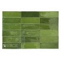 Calpe Olive 5cm x 15cm Wall Tile