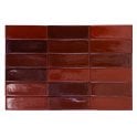 Calpe Red 5cm x 15cm Wall Tile