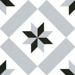 Vives Calvet Gris 20cm x 20cm Floor Tile