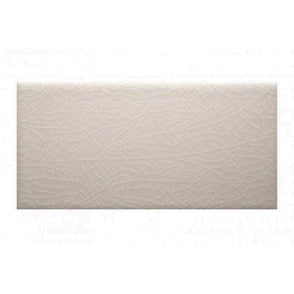 Camden Crackle Cream Glazed 7.5cm x 15cm Wall Tile