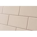 Camden Crackle Cream Glazed 7.5cm x 15cm Wall Tile