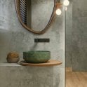 Italian Design Camouflage Green Vern Rectified 60cm x 120cm Wall and Floor Tile