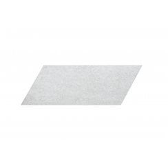 Canyon Chevron Blanco Left 10cm x 30cm Wall Tile