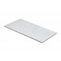 Canyon Chevron Blanco Left 10cm x 30cm Wall Tile