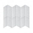 Canyon Chevron Blanco Left 10cm x 30cm Wall Tile