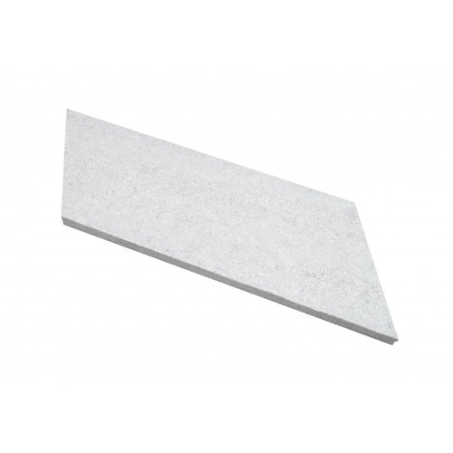 Canyon Chevron Blanco Right 10cm x 30cm Wall Tile