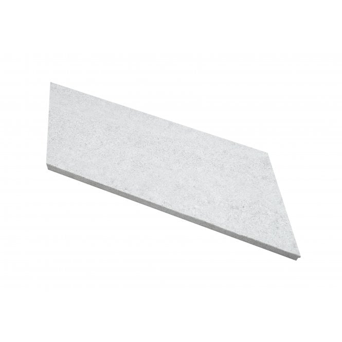 Canyon Chevron Blanco Right 10cm x 30cm Wall Tile