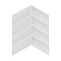 Canyon Chevron Blanco Right 10cm x 30cm Wall Tile