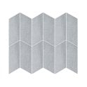Canyon Chevron Gris Left 10cm x 30cm Wall Tile