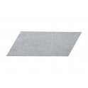 Canyon Chevron Gris Left 10cm x 30cm Wall Tile