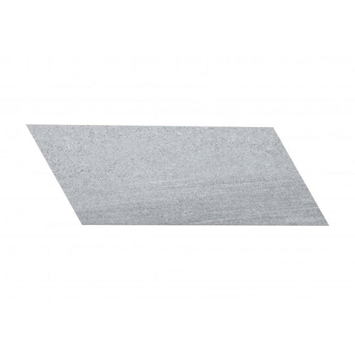 Canyon Chevron Gris Right 10cm x 30cm Wall Tile