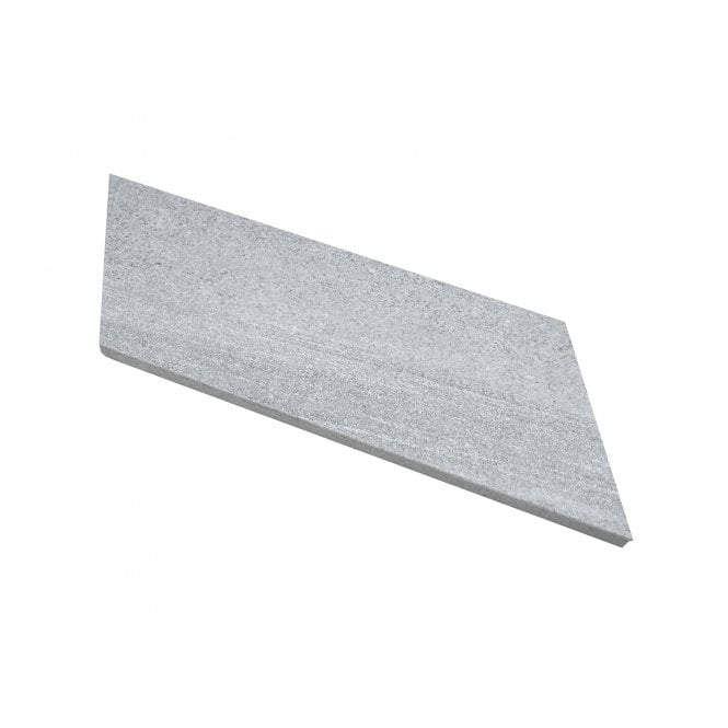Canyon Chevron Gris Right 10cm x 30cm Wall Tile