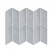 Canyon Chevron Gris Right 10cm x 30cm Wall Tile