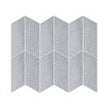 Canyon Chevron Gris Right 10cm x 30cm Wall Tile
