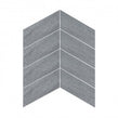 Canyon Chevron Nero Left 10cm x 30cm Wall Tile