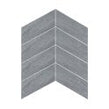 Canyon Chevron Nero Right 10cm x 30cm Wall Tile