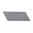 Canyon Chevron Nero Right 10cm x 30cm Wall Tile