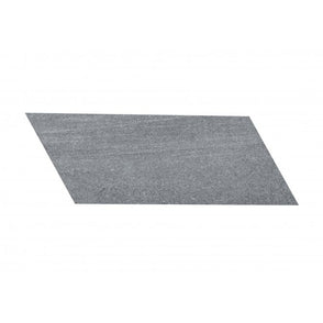 Canyon Chevron Nero Right 10cm x 30cm Wall Tile