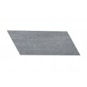 Canyon Chevron Nero Right 10cm x 30cm Wall Tile