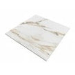 Capel Gold Polished 80cm x 80cm Marble Effect Floor Tile