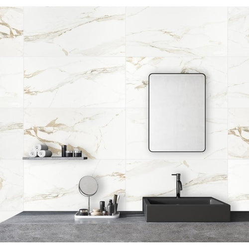 Capel Gold Rectfied Matt 30cm x 45cm Wall Tiles