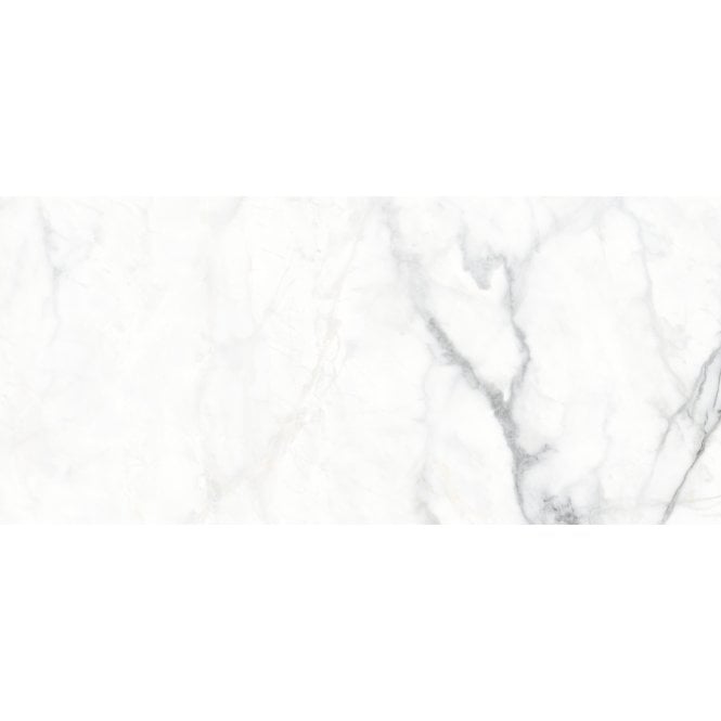 Carenza White 60cm x 120cm Wall & Floor Tile