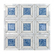 Carrara Aqua Stone 35cm x 35cm Mosaic Tile