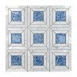 Carrara Aqua Stone 35cm x 35cm Mosaic Tile