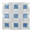 Carrara Aqua Stone 35cm x 35cm Mosaic Tile