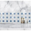 Carrara Aqua Stone 35cm x 35cm Mosaic Tile