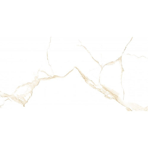 Carrara Gold Marble-Effect 60cm x 120cm Wall and Floor Tile