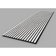 Carrara Grey Acoustic Wood Panel 240cm x 60cm x 21mm