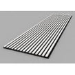 Carrara Grey Acoustic Wood Panel 240cm x 60cm x 21mm