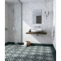 Equipe Carrara Hexagon White 17.5cm x 20cm Wall & Floor Tile