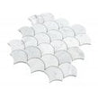 Carrara Honed Marble 28cm x 28.5cm Fan Mosaic Tile