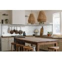 Carrara Honed Marble 28cm x 28.5cm Fan Mosaic Tile