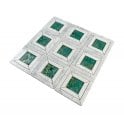 Carrara Jade Stone 35cm x 35cm Mosaic Tile