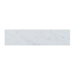 Carrara Marble White 7.5cm x 30.5cm Wall & Floor Tile