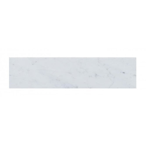 Carrara Marble White 7.5cm x 30.5cm Wall & Floor Tile