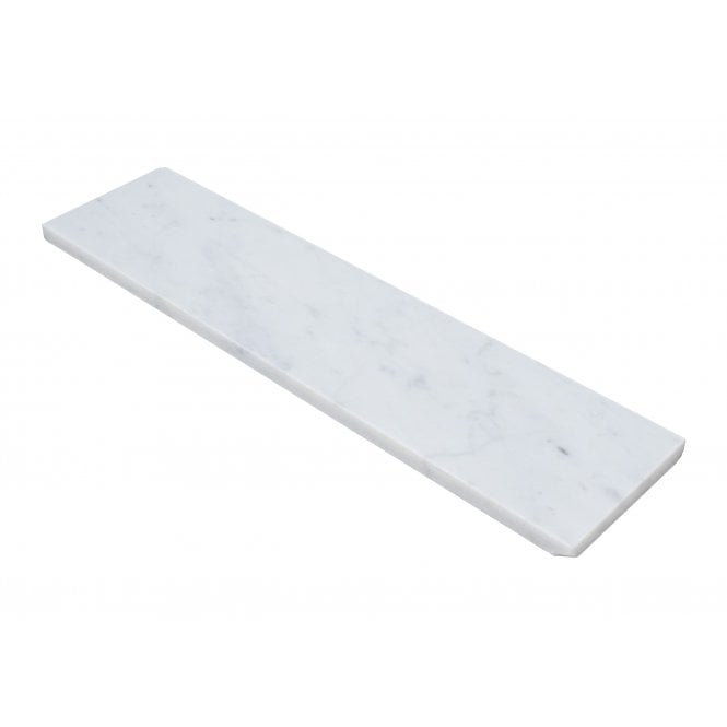 Carrara Marble White 7.5cm x 30.5cm Wall & Floor Tile