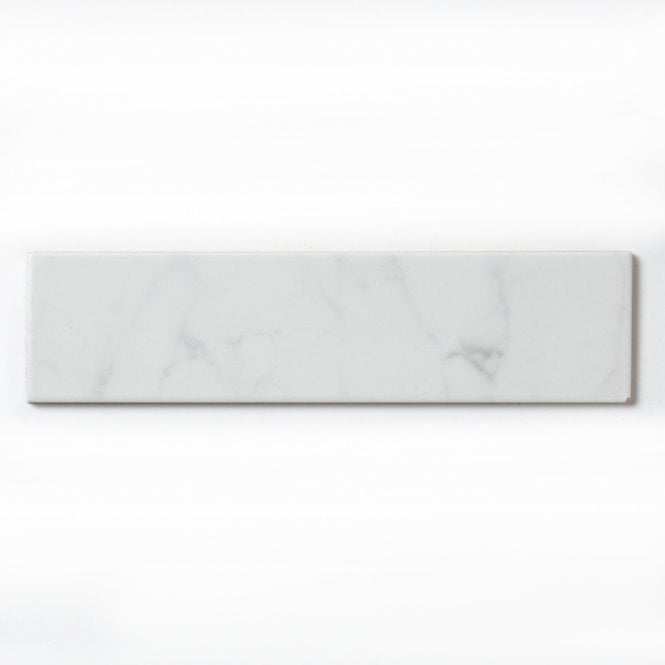 Equipe Carrara Matt Flat 7.5cm x 30cm Wall Tile