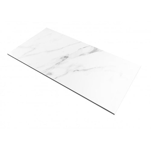 Carrara White Matt Marble Effect Rectified 30cm x 45cm Wall Tile
