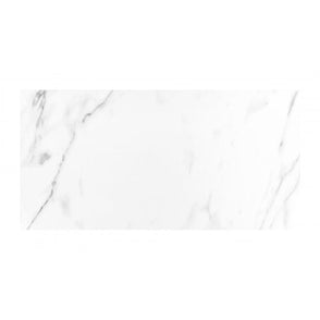 Carrara White Matt Marble Effect Rectified 30cm x 45cm Wall Tile
