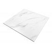 Carrara White Matt Marble Effect Rectified Porcelain 60cm x 60cm Wall & Floor Tile